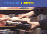 MÖTESPLATS BIBLIOTEK infofolder för Stockholms Stadsbibliotek